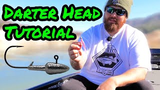 How to Fish a Darter Head Jig  Bass Fishing Tutorial [upl. by Frederich]