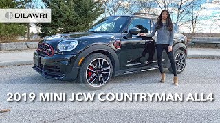 2019 MINI JCW Countryman ALL4 REVIEW [upl. by Wittenburg]