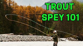 Trout Spey Casting 101 What You Need to Get Started [upl. by Eisseb339]