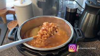 Como Cocer Frijoles En La Instant Pot [upl. by Joelle]