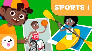 Sports I  Vocabulary for Kids [upl. by Atlee]