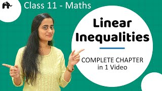 Linear Inequalities Class 11 in Hindi [upl. by Frederigo]