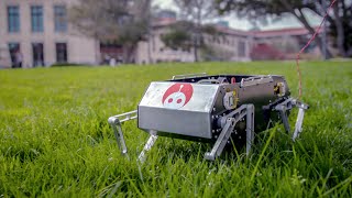 Meet Doggo Stanfords student built fourlegged robot [upl. by Sanborn]