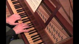 Bach  famous Minuet in G major SF Christo harpsichord [upl. by Pruter]