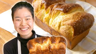 The Fluffiest Brioche Bread Recipe By June  Delish [upl. by Pallaten469]