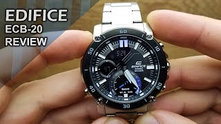 Another cool Edifice from Casio  Edifice ECB20 Review [upl. by Gregory]