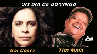 UM DIA DE DOMINGO letra e vídeo com GAL COSTA e TIM MAIA vídeo MOACIR SILVEIRA [upl. by Ahsiloc]