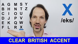 How To Pronounce The English Alphabet BRITISH PRONUNCIATION [upl. by Conover]