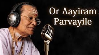 Or Aayiram Parvayile  T M Soundararajan Live  Isai Ragam [upl. by Blakeley725]