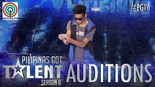 Pilipinas Got Talent 2018 Auditions Jepthah Callitong  Magic [upl. by Ailemac]