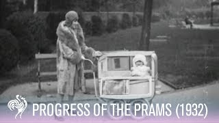 Progress Of The Prams 1932  Vintage Fashions [upl. by Linad]