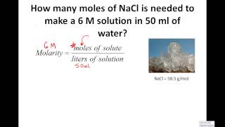 Calculating Molarity Solving for Moles amp Grams 4 Practice Examples [upl. by Beedon97]