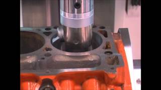 Arrington Peformance CNC Engine Block Decking amp Cylinder Boring [upl. by Kamaria]