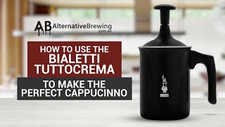 How to Use the Bialetti Tuttocrema Milk Frother [upl. by Enna]