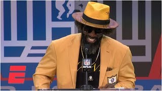 Ravens alltime great Ed Reed gives Hall of Fame speech  NFL on ESPN [upl. by Nnaarual888]