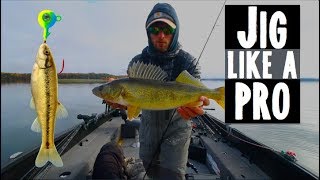 How To Jig Walleyes Like A Pro [upl. by Teriann]