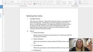 Marketing Plan Outline [upl. by Nohsav]