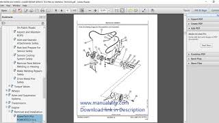 John Deere Service Manual Download [upl. by Dorcus]