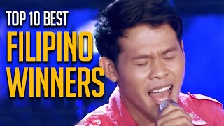 Top 10 Filipino🇵🇭 WINNER Auditions Worldwide [upl. by Melisenda367]