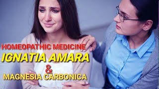 IGNATIA AMARA amp MAGNESIA CARBONICA HOMOEOPATHIC MEDICINEignatia Homoeopathicmag carb Homoeopathy [upl. by Hannibal174]