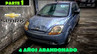 Restauracion extrema chevrolet Spark LT abandonado Quedo como Nuevo [upl. by Launame]