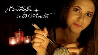 ASMR EINSCHLAFEN in 20 Minuten 💤 ASMR DeutschGerman [upl. by Meesaw]