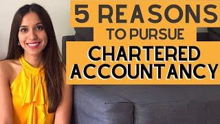 5 REASONS to become a CHARTERED ACCOUNTANT CA [upl. by Penhall]