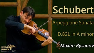 Schubert Arpeggione Sonata D821 in A minor ♪ [upl. by Heinrik]