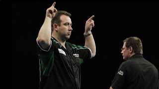 RECORDBREAKING NINEDARTER  Brendan Dolan v James Wade DoubleStart [upl. by Lareena547]