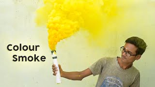 How to Make Colored Smoke Easily at home [upl. by Lehteb157]