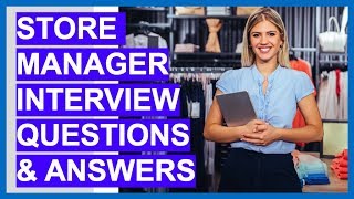 STORE MANAGER Interview Questions amp Answers How To Become A Store Manager [upl. by Kenric]