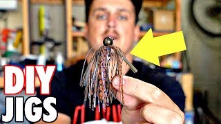 How to Make PERFECT Fishing Jigs  Start to Finish [upl. by Shipp]