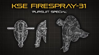 Star Wars KSE Firespray31 Slave I  Ship Breakdown [upl. by Letnohc921]