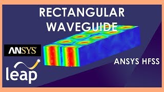 Rectangular Waveguide ANSYS HFSS [upl. by Tilden]