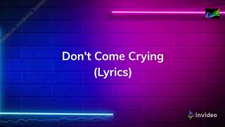 Dont come crying by TryHardNinja  Lyrics [upl. by Etep780]