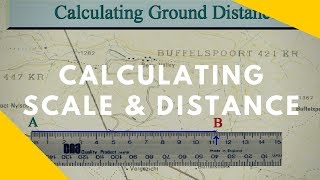 How to read Maps  Scale and Distance Geography skills [upl. by Enelyk459]