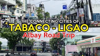 TABACO CITY to LIGAO CITY Albay Road Trip  Bicol Philippines  Driving Tour [upl. by Nylleoj]