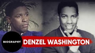 Denzel Washington Hollywood Film Icon  Biography [upl. by Ayanal]