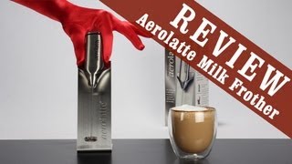 Aerolatte Milk Frother  Exclusive Review [upl. by Eceinaj]