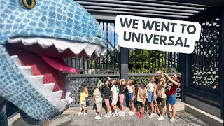 A DAY AT UNIVERSAL  The Radford Family [upl. by Selhorst]