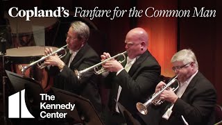 Copland Fanfare for the Common Man  National Symphony Orchestra [upl. by Repip394]