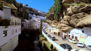 Setenil de Las Bodegas y sus calles Cádiz [upl. by Arehahs]