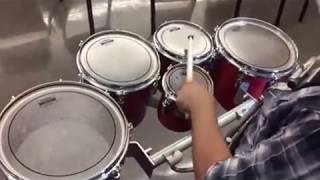 quotJunglequot Drumline Cadence For High School Marching Band [upl. by Ardeed328]