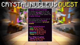 Crystal Nucleus Quest Guide Hypixel Skyblock [upl. by Lyford352]