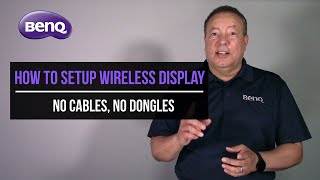 How to Wirelessly Connect and Display your Computer on a BenQ Smart Projector [upl. by Necyrb]