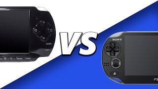 PSP vs PS VITA [upl. by Retsek409]