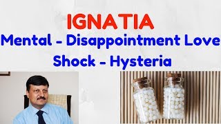 Ignatia Homeopathic Medicine  Dr Ketan Shah  MD Homeopath  Hindi [upl. by Hanleigh712]