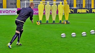 How To Shoot Like Marco Reus  Top Spin Free Kick Tutorial  freekickerz [upl. by Ttezzil]