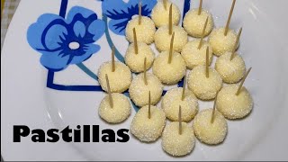 PASTILLAS 3 ingredients only [upl. by Crowe]