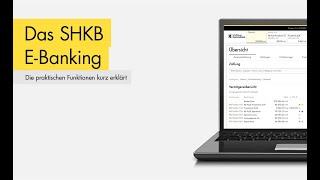 Schaffhauser Kantonalbank Das SHKB EBanking [upl. by Enitsrik]